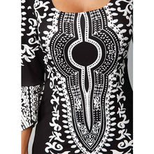 Load image into Gallery viewer, New sexy fashion African women printing plus size dress