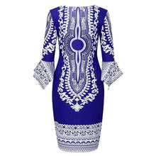 Load image into Gallery viewer, New sexy fashion African women printing plus size dress