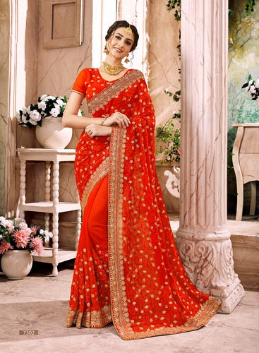 India Saree Bollywood Women Silk Embroidery Traditional Clothing Include Choli Petticoat Wedding Sari Bangladesh Pakistan Free