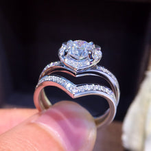 Load image into Gallery viewer, Natural Diamond 18K Gold Pure Gold Ring Beautiful Gemstone Ring Good Upscale Trendy Classic Party Fine Jewelry Hot Sell New 2020