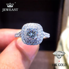 Load image into Gallery viewer, Natural Diamond 18K Gold Pure Gold Ring Beautiful Gemstone Ring Good Upscale Trendy Classic Party Fine Jewelry Hot Sell New 2020