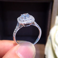 Load image into Gallery viewer, Natural Diamond 18K Gold Pure Gold Ring Beautiful Gemstone Ring Good Upscale Trendy Classic Party Fine Jewelry Hot Sell New 2020