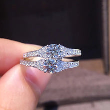 Load image into Gallery viewer, Natural Diamond 18K Gold Pure Gold Ring Beautiful Gemstone Ring Good Upscale Trendy Classic Party Fine Jewelry Hot Sell New 2020