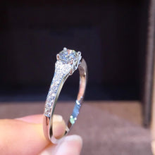 Load image into Gallery viewer, Natural Diamond 18K Gold Pure Gold Ring Beautiful Gemstone Ring Good Upscale Trendy Classic Party Fine Jewelry Hot Sell New 2020