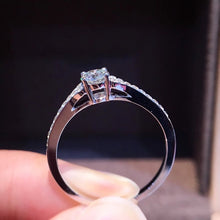 Load image into Gallery viewer, Natural Diamond 18K Gold Pure Gold Ring Beautiful Gemstone Ring Good Upscale Trendy Classic Party Fine Jewelry Hot Sell New 2020