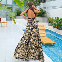 Load image into Gallery viewer, Summer Dress Beach Style Elegant Celebrity Fashion Party Dress Women Sexy Bodycon Long Dresses Plus Size