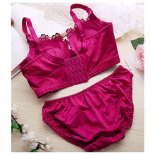 Load image into Gallery viewer, Push Up Bra Set Sexy Lingerie Underwear Women Panties And Bralette Underclothes Female Underwear  Embroidery Cotton Bralet Set