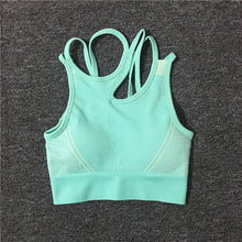 Load image into Gallery viewer, 2PCS Seamless Yoga Suits Women Energy Gym Fitness Clothing High Waist Leggings Bra Yoga Sets Training Sport Running Sport