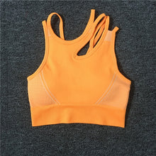 Load image into Gallery viewer, 2PCS Seamless Yoga Suits Women Energy Gym Fitness Clothing High Waist Leggings Bra Yoga Sets Training Sport Running Sport