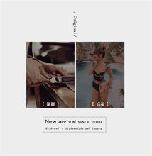 Load image into Gallery viewer, Women&#39;s One Piece Push Up White Long Sleeve Backless Bikini Set