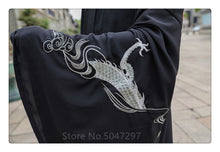 Load image into Gallery viewer, Japanese Dragon Embroidery Women Kimono Dress Men Samurai Costume Cosplay Cardigan Yukata Traditional Cosplay Party Halloween