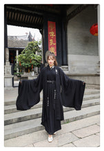 Load image into Gallery viewer, Japanese Dragon Embroidery Women Kimono Dress Men Samurai Costume Cosplay Cardigan Yukata Traditional Cosplay Party Halloween