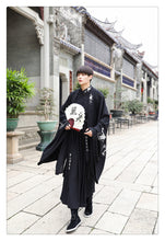 Load image into Gallery viewer, Japanese Dragon Embroidery Women Kimono Dress Men Samurai Costume Cosplay Cardigan Yukata Traditional Cosplay Party Halloween