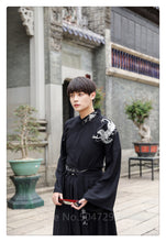 Load image into Gallery viewer, Japanese Dragon Embroidery Women Kimono Dress Men Samurai Costume Cosplay Cardigan Yukata Traditional Cosplay Party Halloween