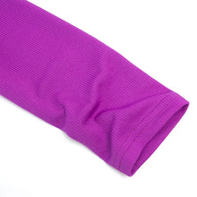 Load image into Gallery viewer, Echoine Autumn Long Sleeve Tops Patchwork Mini Skirt Set Purple Two Piece Set Sexy Skinny Women Tracksuit White Club Outfits