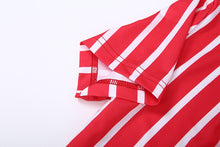 Load image into Gallery viewer, Fashion Women&#39;s Sexy  High Waist Striped Romper Jumpsuit Zipper Biker Shorts Pants Bodysuit Sport  Plus Size Overalls Clothing