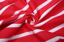 Load image into Gallery viewer, Fashion Women&#39;s Sexy  High Waist Striped Romper Jumpsuit Zipper Biker Shorts Pants Bodysuit Sport  Plus Size Overalls Clothing