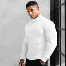 Load image into Gallery viewer, Compression Long sleeve t shirt Men Running Sport T-shirt Gym Fitness Quick dry Solid Tees Tops Male Jogging Training Clothing