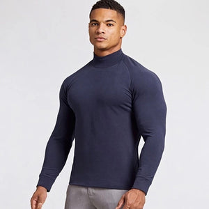 Compression Long sleeve t shirt Men Running Sport T-shirt Gym Fitness Quick dry Solid Tees Tops Male Jogging Training Clothing