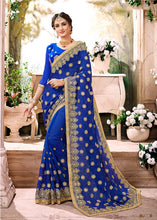 Load image into Gallery viewer, India Saree Bollywood Women Silk Embroidery Traditional Clothing Include Choli Petticoat Wedding Sari Bangladesh Pakistan Free