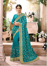 Load image into Gallery viewer, India Saree Bollywood Women Silk Embroidery Traditional Clothing Include Choli Petticoat Wedding Sari Bangladesh Pakistan Free