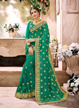 Load image into Gallery viewer, India Saree Bollywood Women Silk Embroidery Traditional Clothing Include Choli Petticoat Wedding Sari Bangladesh Pakistan Free