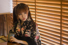 Load image into Gallery viewer, Teen Girls Japanese Lolita Costumes Kimono Dress Clothing Floral Floral National Gothic JK Suit Halloween Cosplay Woman Yukata