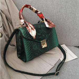 Luxury High Quality Ostrich Leather Handbag Python Leather Bag Designer Handbag Ladies Purse 2020 New Fashion Trendy Bag