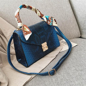 Luxury High Quality Ostrich Leather Handbag Python Leather Bag Designer Handbag Ladies Purse 2020 New Fashion Trendy Bag