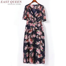 Load image into Gallery viewer, Mexican hippie dress women Boho chic ethnic style dress clothing bohemian holiday beach female sexy dresses AA3284