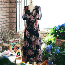 Load image into Gallery viewer, Mexican hippie dress women Boho chic ethnic style dress clothing bohemian holiday beach female sexy dresses AA3284