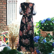 Load image into Gallery viewer, Mexican hippie dress women Boho chic ethnic style dress clothing bohemian holiday beach female sexy dresses AA3284