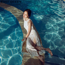 Load image into Gallery viewer, Women Boho chic mexican dress hippie ethnic style dress clothing bohemian holiday beach female sexy dresses KK197