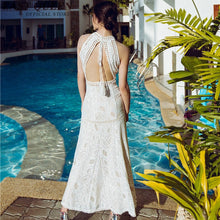 Load image into Gallery viewer, Women Boho chic mexican dress hippie ethnic style dress clothing bohemian holiday beach female sexy dresses KK197