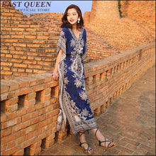 Load image into Gallery viewer, women Boho chic mexican hippie ethnic style dress clothing bohemian holiday beach fashion female sexy dresses AA3489