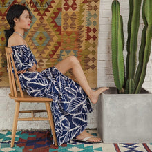 Load image into Gallery viewer, Sundress female summer long women Boho chic mexican sexy dress hippie bohemian elegant beach floral ladies dress NN0189 YQ