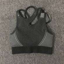 Load image into Gallery viewer, 2PCS Seamless Yoga Suits Women Energy Gym Fitness Clothing High Waist Leggings Bra Yoga Sets Training Sport Running Sport