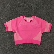 Load image into Gallery viewer, 2PCS Seamless Yoga Suits Women Energy Gym Fitness Clothing High Waist Leggings Bra Yoga Sets Training Sport Running Sport