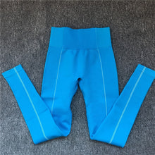 Load image into Gallery viewer, 2PCS Seamless Yoga Suits Women Energy Gym Fitness Clothing High Waist Leggings Bra Yoga Sets Training Sport Running Sport