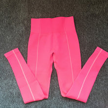 Load image into Gallery viewer, 2PCS Seamless Yoga Suits Women Energy Gym Fitness Clothing High Waist Leggings Bra Yoga Sets Training Sport Running Sport