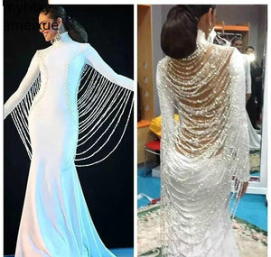 Plus Size Long Sleeves Arabic Dubai Evening Dress Muslim Middle East Holiday Women Wear Formal Party Prom Gown Custom Made