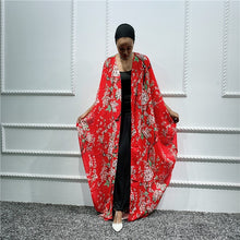 Load image into Gallery viewer, Muslim Abaya Kimono Hijab Dress Arabic Dubai African Dresses For Women Pakistan Caftan Marocain Kaftan Qatar Islamic Clothing