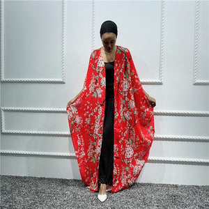 Muslim Abaya Kimono Hijab Dress Arabic Dubai African Dresses For Women Pakistan Caftan Marocain Kaftan Qatar Islamic Clothing