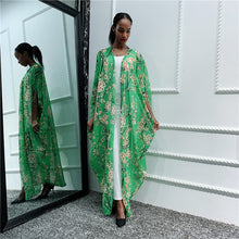 Load image into Gallery viewer, Muslim Abaya Kimono Hijab Dress Arabic Dubai African Dresses For Women Pakistan Caftan Marocain Kaftan Qatar Islamic Clothing