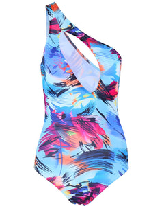 2019 Printed One Piece Bathing Suit Cover-up Sexy Summer Beach Dress Tunic Women Beachwear Swimsuit Cover Up Bikini Wrap Sarongs