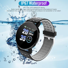 Load image into Gallery viewer, Fitness Bracelet Blood Pressure Measurement Smart Band Waterproof Fitness Tracker Watch Women Men Heart Rate Monitor Smartband