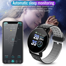 Load image into Gallery viewer, Fitness Bracelet Blood Pressure Measurement Smart Band Waterproof Fitness Tracker Watch Women Men Heart Rate Monitor Smartband