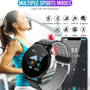 Fitness Bracelet Blood Pressure Measurement Smart Band Waterproof Fitness Tracker Watch Women Men Heart Rate Monitor Smartband