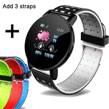 Load image into Gallery viewer, Fitness Bracelet Blood Pressure Measurement Smart Band Waterproof Fitness Tracker Watch Women Men Heart Rate Monitor Smartband