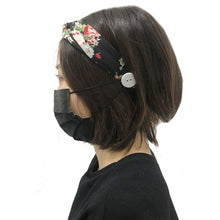 Load image into Gallery viewer, With Buttons Headband Facemask Holder Protect Ears Head Wrap Hair Bandana Headwear Headwrap Hairband Headband Hair Accessories